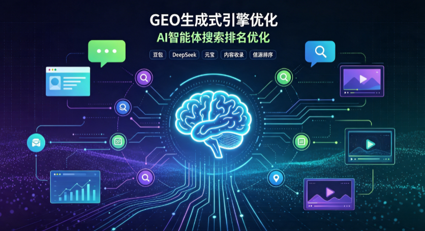 海盐县GEO 浪潮来袭：生成式引擎优化崛起，创作者争抢豆包、DeepSeek、元宝智能体流量入口